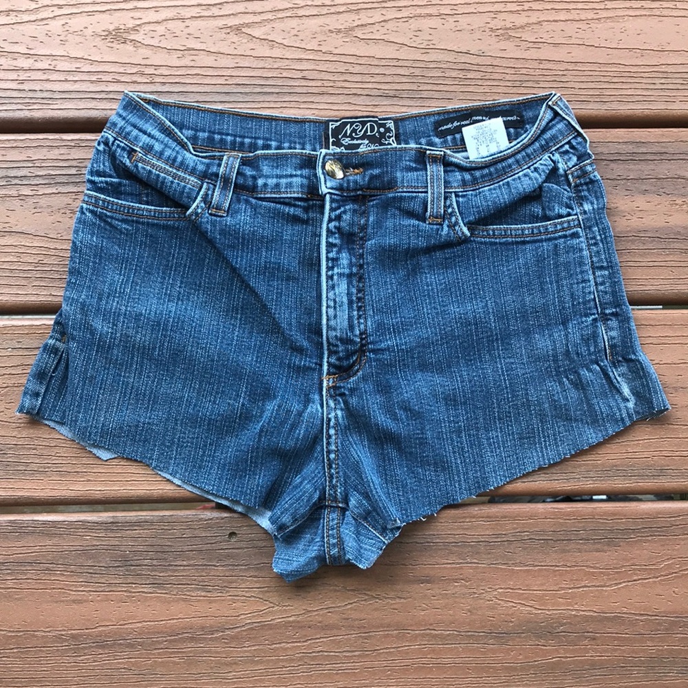 NYDJ Blue Jean Cut Offs Short Shorts 26 x 2
